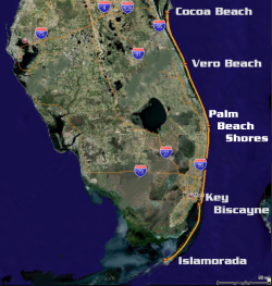 Florida 300 Map